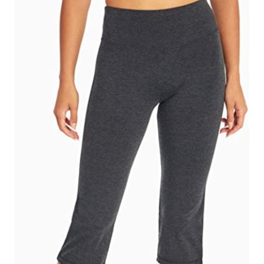 Marika Women's Zoey Magic Tummy Control Capri Leggings Charcoal Size Small